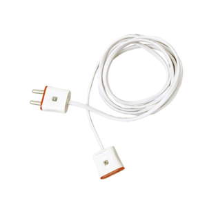 2-Pin Plug with 2C Flat Cable – Ready-to-Use Electrical Connector