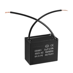 CAP 3UF SQUARE BLACK