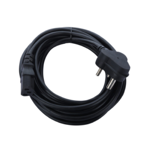 BLACK CABLE WITH HOLDER 10M