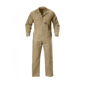 AMERICAN TAG COVERALL COTTON BROWN SIZE-XL