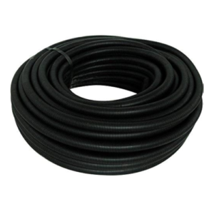 BLACK FLEXIBLE HOSE 25MM