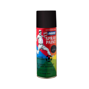 ABRO SPRAY PAINT BLACK