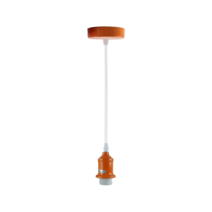 HANGING LAMP HOLDER ORANGE E27
