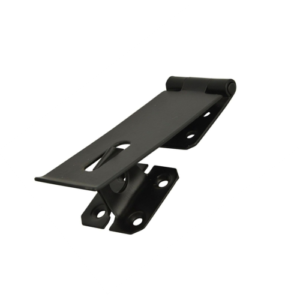 HASP STAPLES LOCK 3" NORMAL BLACK