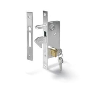 HOOK LOCK DOOR SILVER