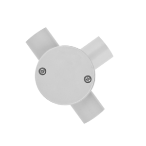 PVC JUNCTION BOX 25MM 3WAY