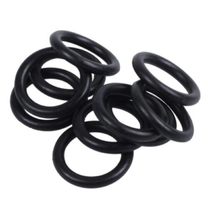 RUBBER ROUND BLACK
