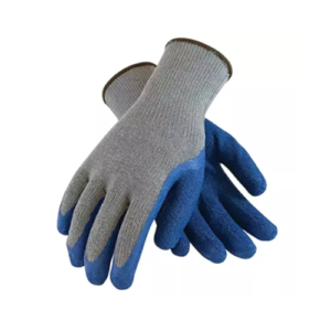 SAFETY GLOVES GREAY & BLUE