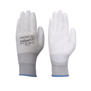 SAFETY GLOVES WHITE