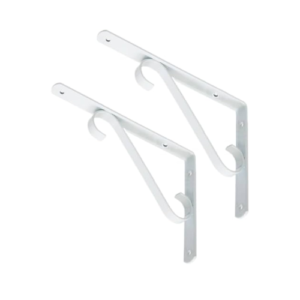 SHELF BRACKET HEAVY WHITE 6×8