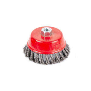 STEEL CUP BRUSH M14