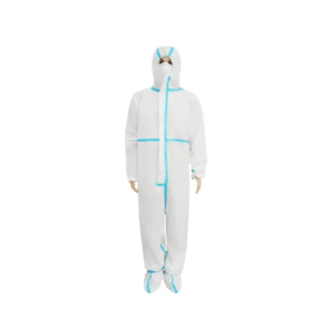WHITE COVERALL SURGICAL